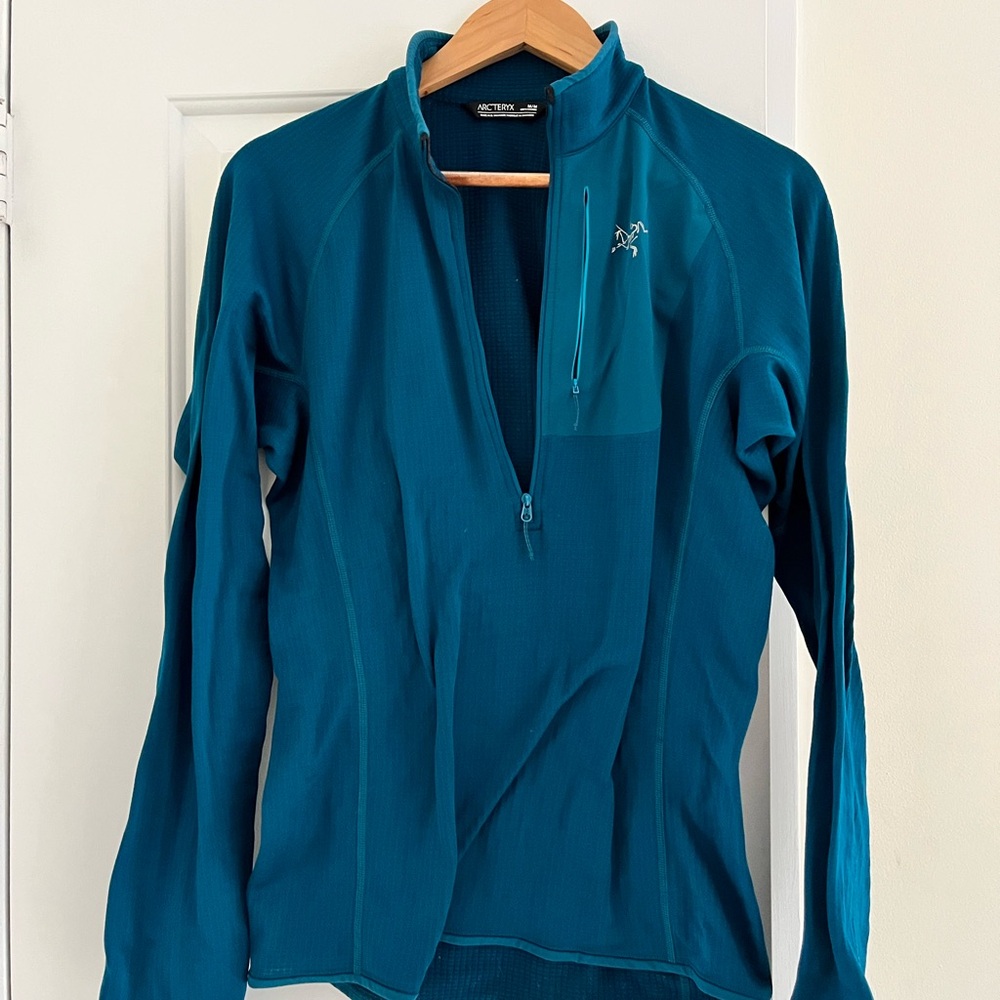 Arc'teryx Blue Half-Zip Top